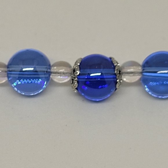 Teal Bracelet and Earring Set - Picture 9 of 10